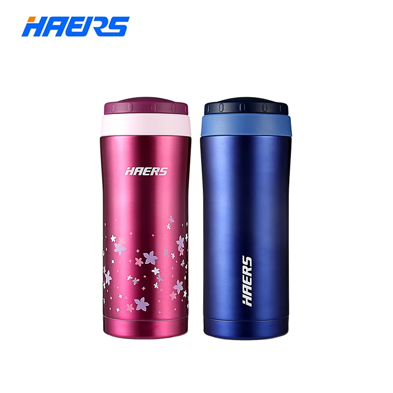 Haers Double Wall Vacuum Insulated Water Flask Stainless Steel Thermos Bottle with Tea Infuser 350ML
Haers Double Wall Vacuum Insulated Water Flask Stainless Steel Thermos Bottle with Tea Infuser 350ML