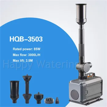 85W Multifunctional Garden Water Pump 220V Water Fountain Pump 3000L/H 3.5M Lift Max
85W Multifunctional Garden Water Pump 220V Water Fountain Pump 3000L/H 3.5M Lift Max
