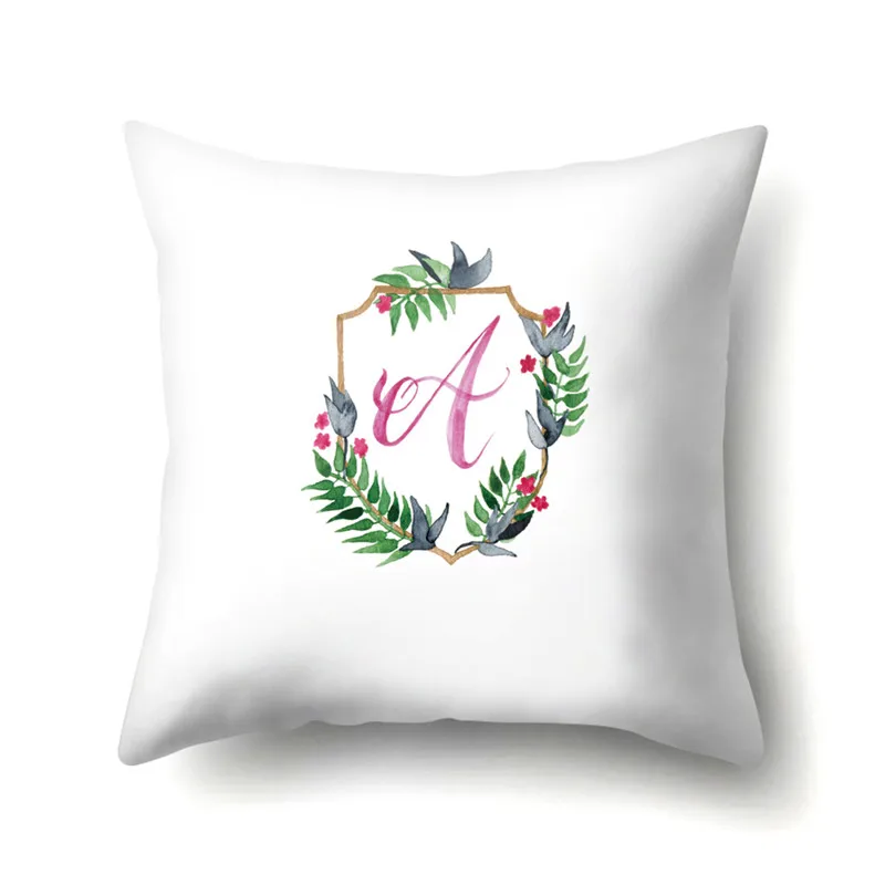 Kids Room Decoration Letter Pillow English Alphabet Polyester Cushion Covers for Sofa Decoration Green Plant Pillowcase 45x45cm
Kids Room Decoration Letter Pillow English Alphabet Polyester Cushion Covers for Sofa Decoration Green Plant Pillowcase 45x45cm