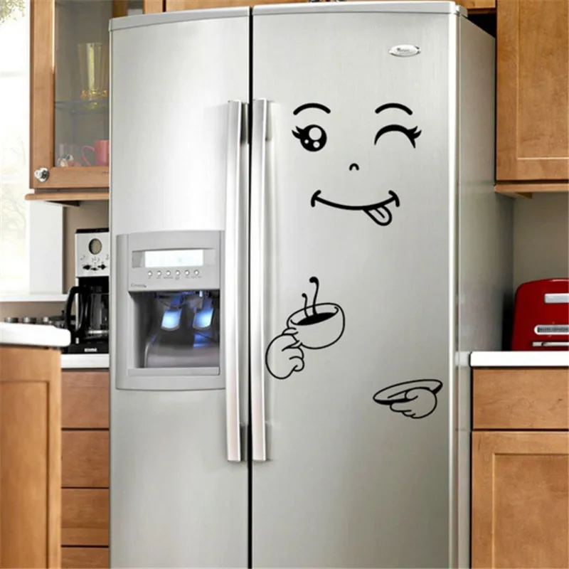 WSOMIGO 1pcs 20*28cm Cartoon Fridge Sticker for Kitchen Gadgets Home Decor Cafe Smiley Fridge Sticker Kitchen Accessories-S
WSOMIGO 1pcs 20*28cm Cartoon Fridge Sticker for Kitchen Gadgets Home Decor Cafe Smiley Fridge Sticker Kitchen Accessories-S