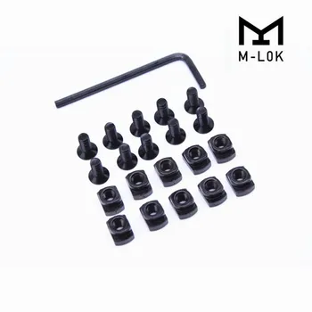 10 Pcs/lot M-LOK Screw And Nut Replacement for MLOK Handguard Rail Sections Hunting Gun Accessories
10 Pcs/lot M-LOK Screw And Nut Replacement for MLOK Handguard Rail Sections Hunting Gun Accessories