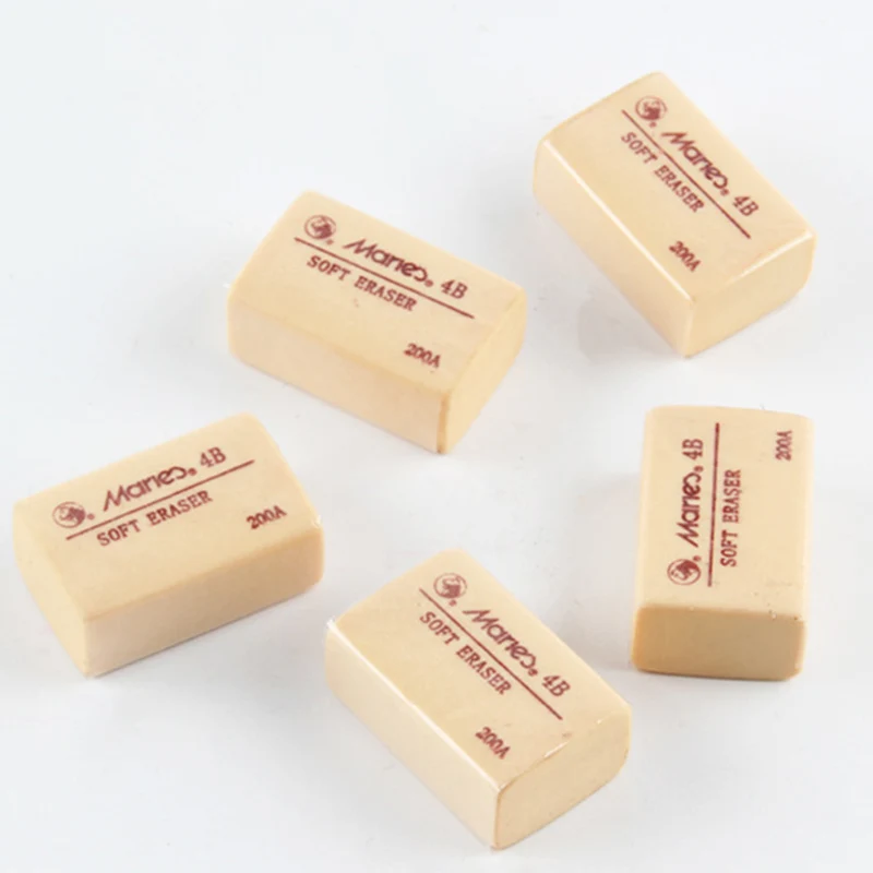 1 Pc Soft Rubber 4B Pencil Eraser Student Sketching Painting Correction Supplies School Exam Writing Eraser Stationery
1 Pc Soft Rubber 4B Pencil Eraser Student Sketching Painting Correction Supplies School Exam Writing Eraser Stationery