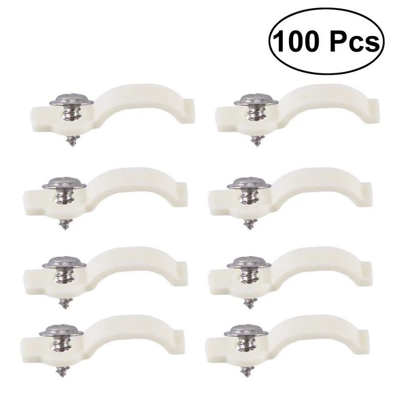 100 Pcs Bar Light Mounting Brackets Attachment Clip One-Side Fixing Clips For 10mm LED Strip Light Home Decoration
100 Pcs Bar Light Mounting Brackets Attachment Clip One-Side Fixing Clips For 10mm LED Strip Light Home Decoration
