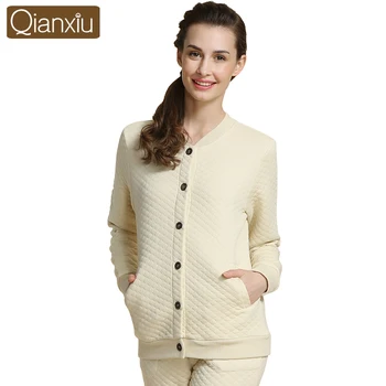2020 Spring Ladies Casual Pajama sets Female Cotton Velvet Sleepwear suit Women Baseball collar Cardigan Coat & Pants Plus size
2020 Spring Ladies Casual Pajama sets Female Cotton Velvet Sleepwear suit Women Baseball collar Cardigan Coat & Pants Plus size