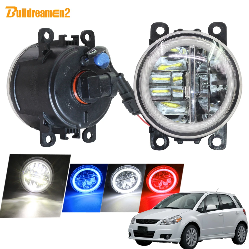 Buildreamen2 Car Accessories 4000LM Fog Light DRL H11 LED Angel Eye Daytime Running Light 12V For Suzuki SX4 (EY, GY) 2006-2014
Buildreamen2 Car Accessories 4000LM Fog Light DRL H11 LED Angel Eye Daytime Running Light 12V For Suzuki SX4 (EY, GY) 2006-2014