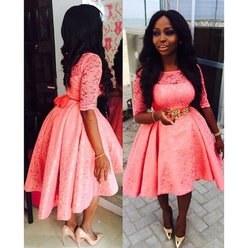 Elegant Coral High Low Prom Dress Half Sleeve Crystal Belt Lace Party Prom Dresses Plus Size Black Girl Evening Party Dress
Elegant Coral High Low Prom Dress Half Sleeve Crystal Belt Lace Party Prom Dresses Plus Size Black Girl Evening Party Dress