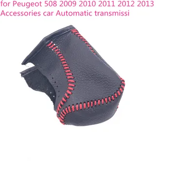 Genuine Leather Cover Hand sewing Automatic transmission black Gear Shift Collars for Peugeot 508 2009 2010 2011-2013
Genuine Leather Cover Hand sewing Automatic transmission black Gear Shift Collars for Peugeot 508 2009 2010 2011-2013