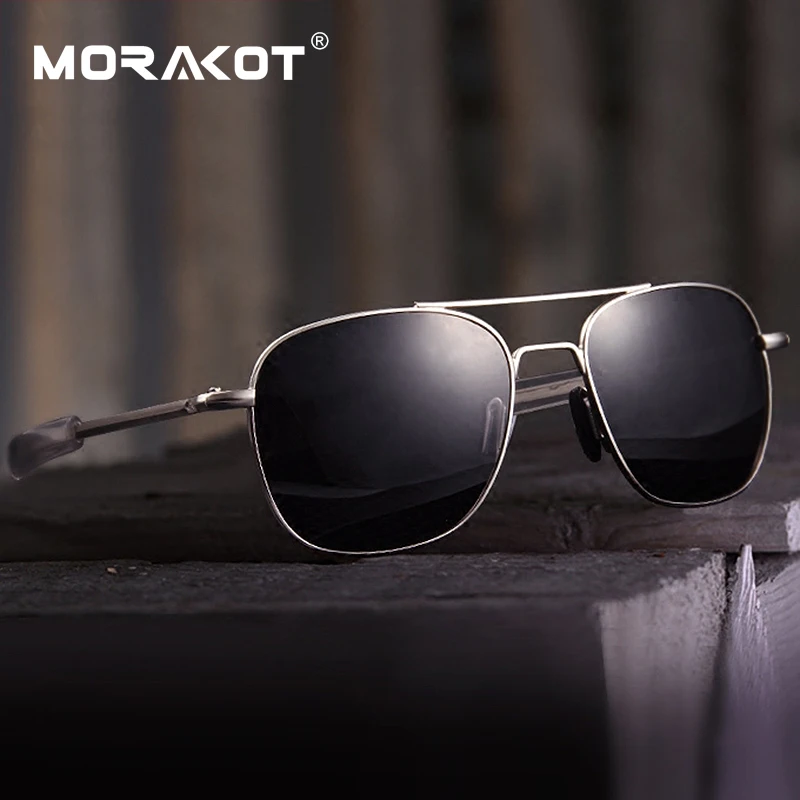 MORAKOT Brand Men's Vintage Square Sunglasses Polarized UV400 Lens Eyewear Fashion Accessories Male Sun Glasses For Men P00A285
MORAKOT Brand Men's Vintage Square Sunglasses Polarized UV400 Lens Eyewear Fashion Accessories Male Sun Glasses For Men P00A285