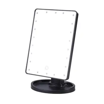 Lighted Makeup Mirror with 22 LED Lights Touch Screen Dimmable USB Power Supply
Lighted Makeup Mirror with 22 LED Lights Touch Screen Dimmable USB Power Supply