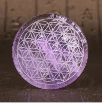 Dropshipping 35mm Natural AmethystQuartz Crystal Flower of Life Carved Healing Sekhem Necklace&pendant
Dropshipping 35mm Natural AmethystQuartz Crystal Flower of Life Carved Healing Sekhem Necklace&pendant