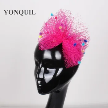 multiple colors generous polyester material kawaii bowknot fascinator headpiece bar hair accessories event hat bridcage veils
multiple colors generous polyester material kawaii bowknot fascinator headpiece bar hair accessories event hat bridcage veils