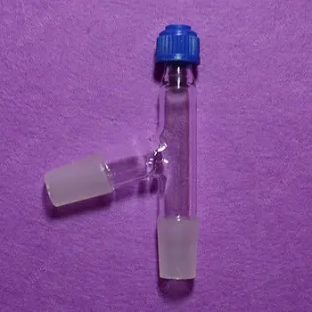 3-way Thermometer Adapter,19/26,75 Degree,Plastic Screw,lab Glassware Adapter 
3-way Thermometer Adapter,19/26,75 Degree,Plastic Screw,lab Glassware Adapter