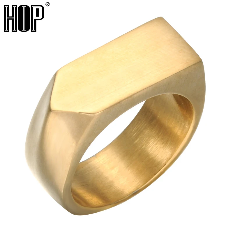 HIP Hop Rock Chunky Bling Square Finger Rings Gold Plated Titanium Stainless Steel Men Jewelry
HIP Hop Rock Chunky Bling Square Finger Rings Gold Plated Titanium Stainless Steel Men Jewelry
