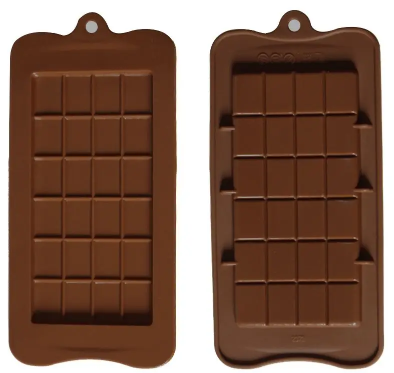 10pcs/lot 24 Cavity Chocolate Mold Silicone Form Candy Bar Sugar Cake Mold Baking Dish Bakeware Kitchen Ice Block Tray Cake Tool
10pcs/lot 24 Cavity Chocolate Mold Silicone Form Candy Bar Sugar Cake Mold Baking Dish Bakeware Kitchen Ice Block Tray Cake Tool