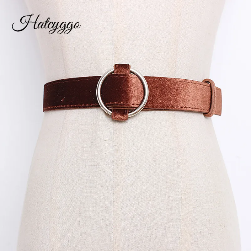 HATCYGGO Fashion Coat Accessories Round Pin Buckle Decorative Belt Fur Waist Decoration Velvet Fabric Belt for Women Jeans Belts
HATCYGGO Fashion Coat Accessories Round Pin Buckle Decorative Belt Fur Waist Decoration Velvet Fabric Belt for Women Jeans Belts