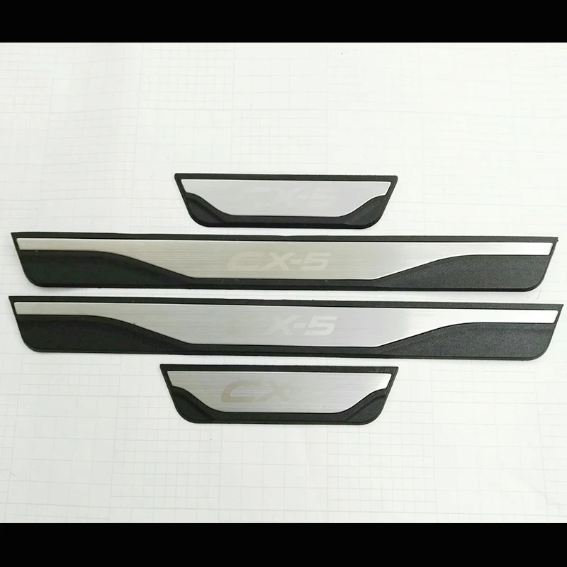 Stainless Steel For Mazda CX-5 CX5 2013 2014 2015 2016 accessories Door Sill Trim Protectors Guard Cover Trim Car Styling 4PCS
Stainless Steel For Mazda CX-5 CX5 2013 2014 2015 2016 accessories Door Sill Trim Protectors Guard Cover Trim Car Styling 4PCS