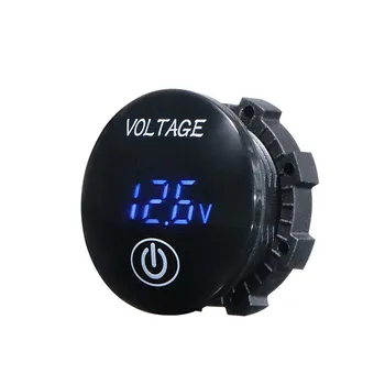 Car Motorcycle DC 5V-48V LED Panel Digital Voltage Meter Battery Capacity Display Voltmeter With Touch ON OFF Switch
Car Motorcycle DC 5V-48V LED Panel Digital Voltage Meter Battery Capacity Display Voltmeter With Touch ON OFF Switch