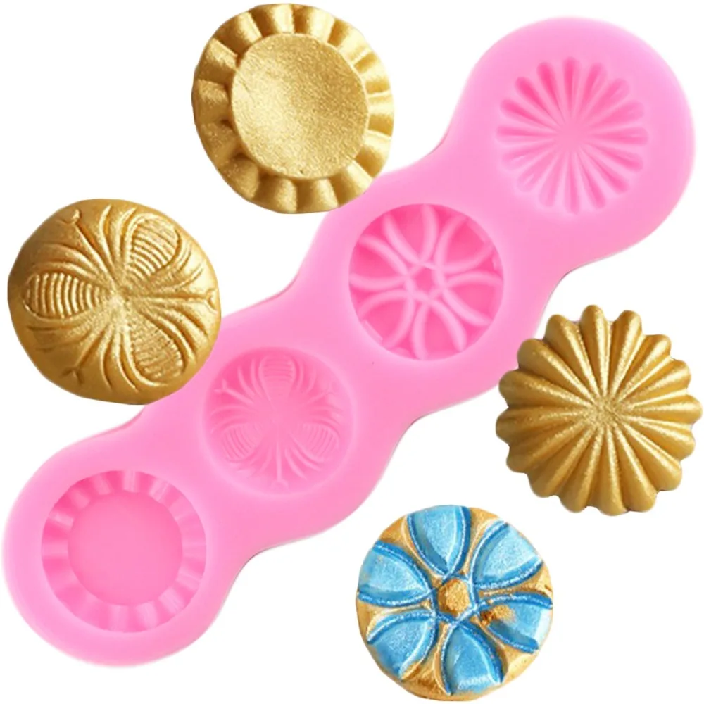 Button Shapes Chocolate Silicone Mold Candy Fondant Cake Mould Biscuits Cookies Soap Molds Cake Decoration DIY Baking Tools
Button Shapes Chocolate Silicone Mold Candy Fondant Cake Mould Biscuits Cookies Soap Molds Cake Decoration DIY Baking Tools