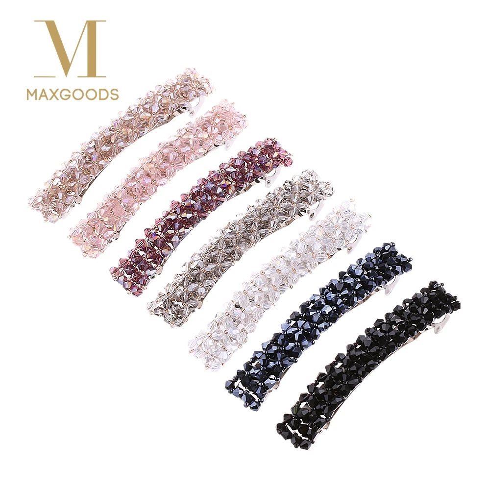 1 Pcs Fashion Women Girls Bling Headwear Crystal Rhinestone Hair Clip Barrette Hairpin hairband hair accessories 7 colors
1 Pcs Fashion Women Girls Bling Headwear Crystal Rhinestone Hair Clip Barrette Hairpin hairband hair accessories 7 colors