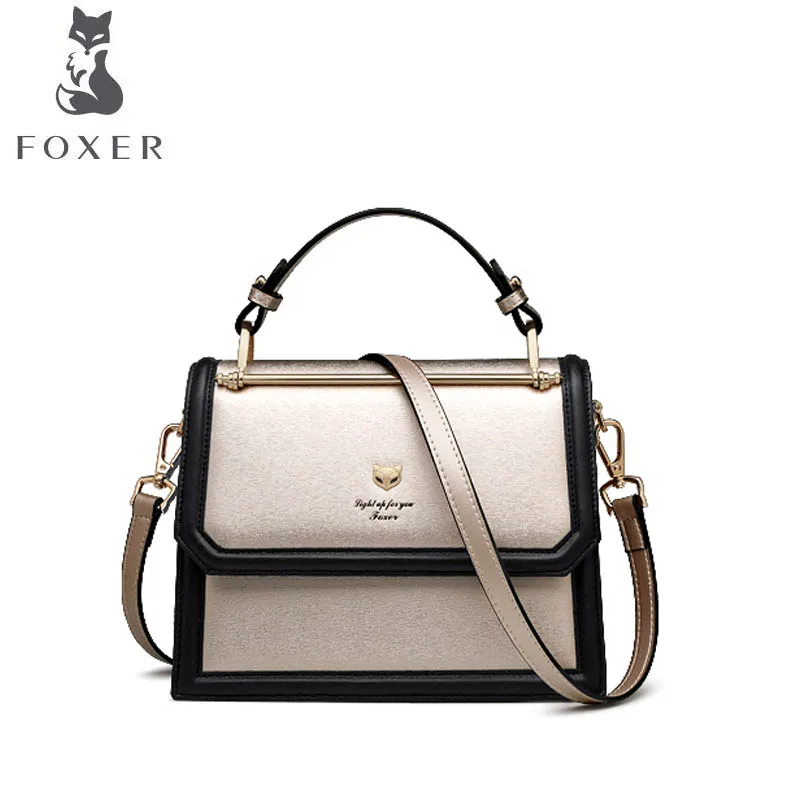 FOXER Hand bag 2019 new personality hit color Korean version of the shoulder simple organ Messenger bag Designer bags
FOXER Hand bag 2019 new personality hit color Korean version of the shoulder simple organ Messenger bag Designer bags