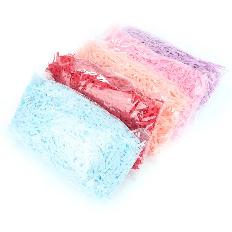 Colorful Shredded Paper Raffia Gift box Filler Wedding Party Decoration Crinkle Cut Paper Shred Packaging Gift Filler
Colorful Shredded Paper Raffia Gift box Filler Wedding Party Decoration Crinkle Cut Paper Shred Packaging Gift Filler