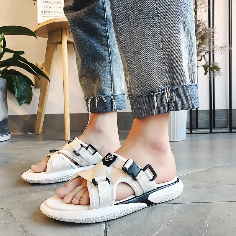 BIGFIRSE 2019 New Men Slippers Light Breathable Beach Shoes Brand Hot Sale Non-slip Flats Original Luxury Outdoor Summer Sandals
BIGFIRSE 2019 New Men Slippers Light Breathable Beach Shoes Brand Hot Sale Non-slip Flats Original Luxury Outdoor Summer Sandals