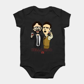 Baby Onesie Baby Bodysuits kid t shirt la casa de papel Money Heist Bella ciao Tees Camiseta
Baby Onesie Baby Bodysuits kid t shirt la casa de papel Money Heist Bella ciao Tees Camiseta