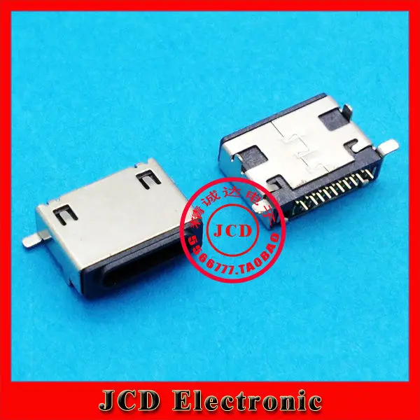 ChengHaoRan для Apple 10P micro USB порт зарядки передачи данных задний разъем iphone 5 женский