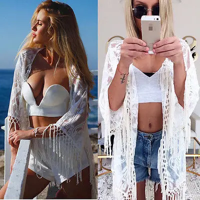 2017 Summer New Womens Lace Tassel Crochet Bikini Sets Cover-Ups Beach Top Kaftan Caidigan Sunshade Beach Protection Blouse
2017 Summer New Womens Lace Tassel Crochet Bikini Sets Cover-Ups Beach Top Kaftan Caidigan Sunshade Beach Protection Blouse