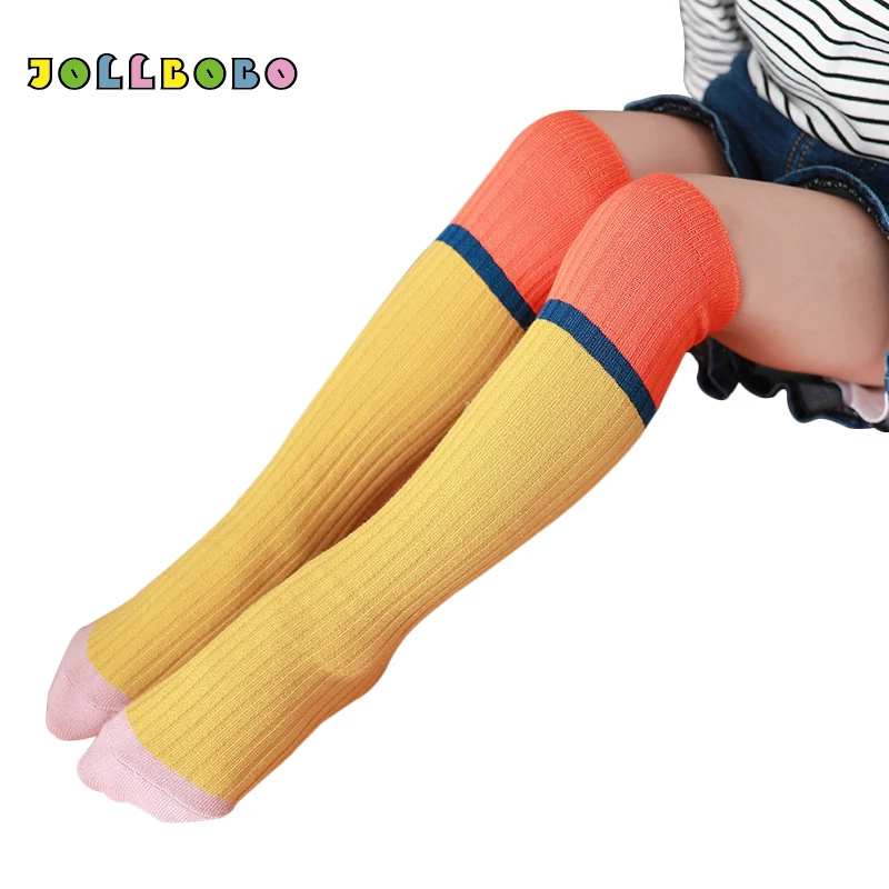 1 Pair Kids Comfortable Striped Tube Socks Girls Spring Autumn Fashion Warm Cotton Knee High Children Socks for Little Girl 3-8Y 
1 Pair Kids Comfortable Striped Tube Socks Girls Spring Autumn Fashion Warm Cotton Knee High Children Socks for Little Girl 3-8Y