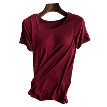Summer Ladies Intimate Lingerie Burgundy Casual Nightshirt Sleepwear Modal Basic Sleep Shirt Short Sleeve Nightwear S M L XL
Summer Ladies Intimate Lingerie Burgundy Casual Nightshirt Sleepwear Modal Basic Sleep Shirt Short Sleeve Nightwear S M L XL