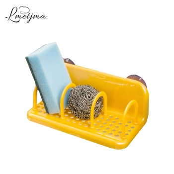 LMETJMA Double Suction Cup Sink Sponge Holder Kitchen Utensils Drying Rack Storage Organizer Storage Holder KC0610-1
LMETJMA Double Suction Cup Sink Sponge Holder Kitchen Utensils Drying Rack Storage Organizer Storage Holder KC0610-1
