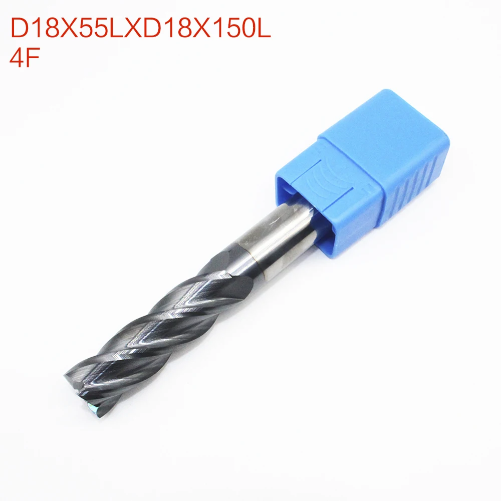 1PCS HRC50 18mm Solid Carbide Endmills D18X150L 4Flute Standard Length Side milling Slotting Profiling face mill
1PCS HRC50 18mm Solid Carbide Endmills D18X150L 4Flute Standard Length Side milling Slotting Profiling face mill