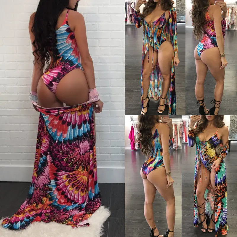 2018 Hot Women's Ladies Long Maxi Beach Bating Dress Cover Up Kaftan Swimwear Swimsuit Bikini Monokini Print Soft Sexy 2pcs Set
2018 Hot Women's Ladies Long Maxi Beach Bating Dress Cover Up Kaftan Swimwear Swimsuit Bikini Monokini Print Soft Sexy 2pcs Set