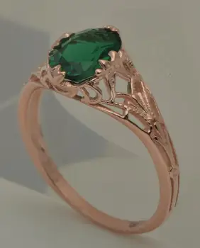 Unique custom free shipping Amazing!!!Natural oval emeralds ring true 14 kj ms rose gold engagement wedding rings 
Unique custom free shipping Amazing!!!Natural oval emeralds ring true 14 kj ms rose gold engagement wedding rings