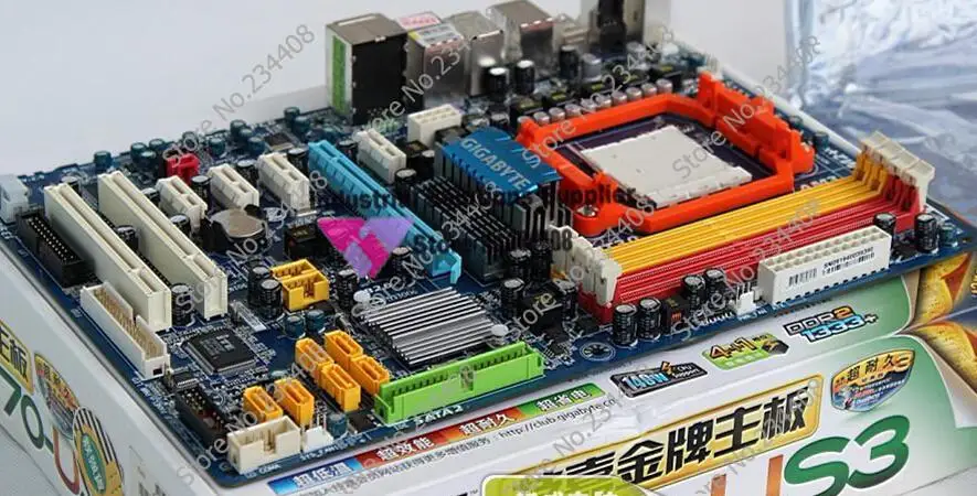 Open Core Gigabyte 770 Motherboard Ga-ma770-us3 MA770-US3 2.0 5 solid am3 DDR2 Desktop board well tested working Open Core Gigabyte 770 Motherboard Ga-ma770-us3 MA770-US3 2.0 5 solid am3 DDR2 Desktop board well tested working<br><br>Aliexpress