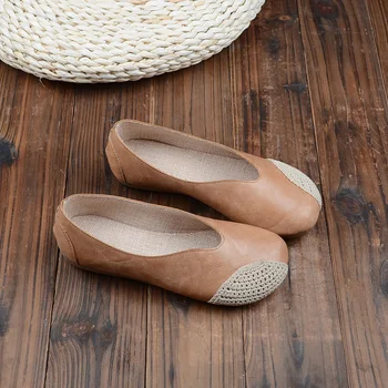 2019 summer new flat soft bottom round head casual women's shoes
2019 summer new flat soft bottom round head casual women's shoes