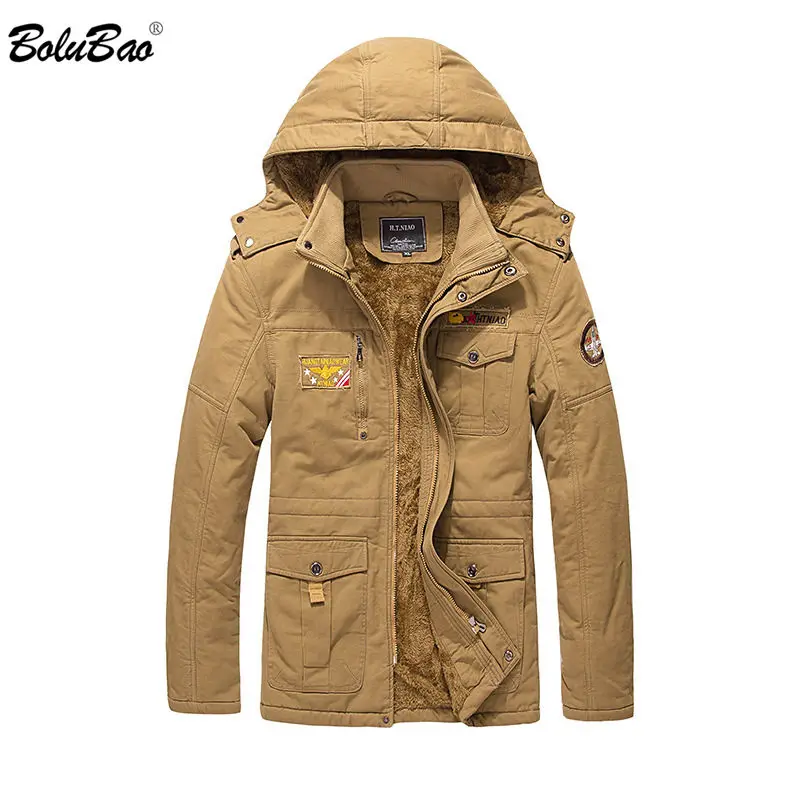 BOLUBAO Male Parkas Coat Winter Thicken Men's Hooded Parka Coats Men Fashion High Quality Parka Clothing
BOLUBAO Male Parkas Coat Winter Thicken Men's Hooded Parka Coats Men Fashion High Quality Parka Clothing