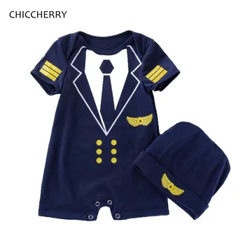Navy Gentleman Newborn Baby Boy Clothes Sets Kids Romper Jumpsuit + Hat 2-Piece Summer Suit Bebek Giyim Conjunto Infantil Menino
Navy Gentleman Newborn Baby Boy Clothes Sets Kids Romper Jumpsuit + Hat 2-Piece Summer Suit Bebek Giyim Conjunto Infantil Menino