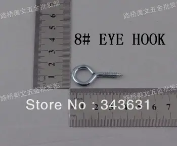 100pcs 6#-20# Steel With White Znic Plated Eye Pins Eyepins Hooks Eyelets Screw Threaded 8#
100pcs 6#-20# Steel With White Znic Plated Eye Pins Eyepins Hooks Eyelets Screw Threaded 8#