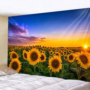 Beautiful Natural Sunflower Field Large Wall Tapestry Cheap Hippie Wall Hanging Bohemian Wall Tapestries Mandala Wall Art Decor
Beautiful Natural Sunflower Field Large Wall Tapestry Cheap Hippie Wall Hanging Bohemian Wall Tapestries Mandala Wall Art Decor