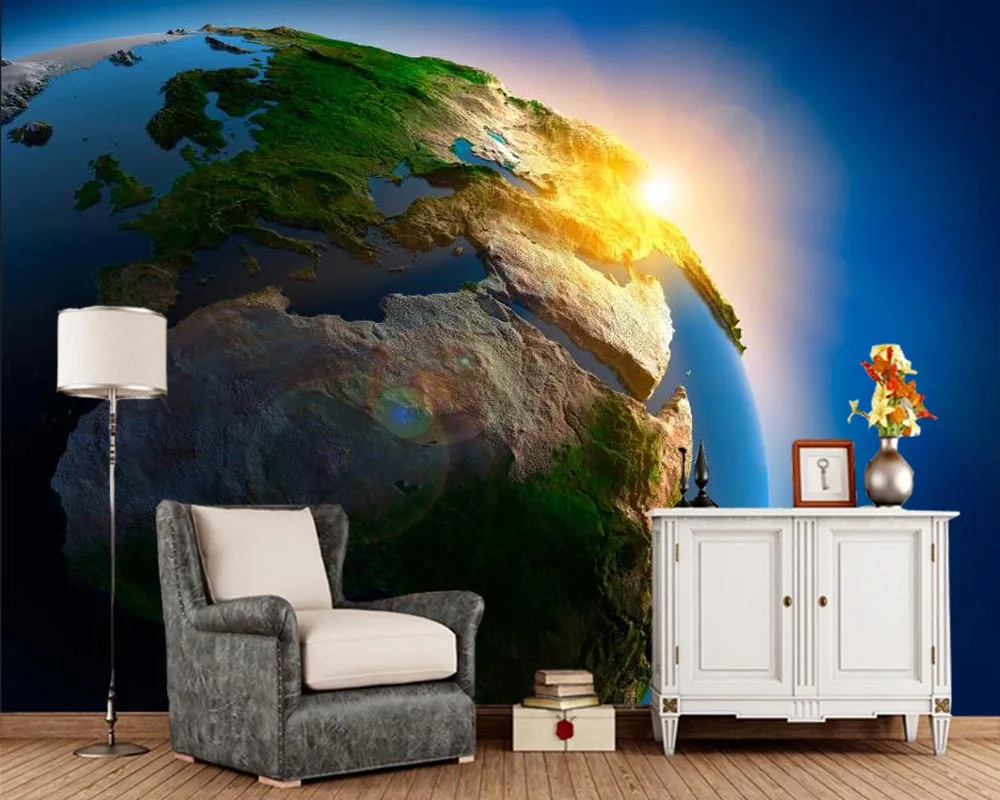 Space Planet Earth nature 3d Wallpaper papel de parede,living room sofa TV backdrop bedroom kitchen wall paper home decor murals
Space Planet Earth nature 3d Wallpaper papel de parede,living room sofa TV backdrop bedroom kitchen wall paper home decor murals