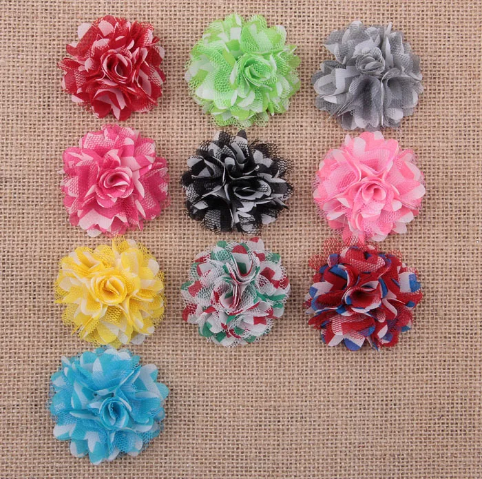 Yundfly 5PCS 2" Chic Artificial Satin Mesh Flowers for Baby Headbands Mini Handmade Girls Striped Hair Flowers
Yundfly 5PCS 2" Chic Artificial Satin Mesh Flowers for Baby Headbands Mini Handmade Girls Striped Hair Flowers