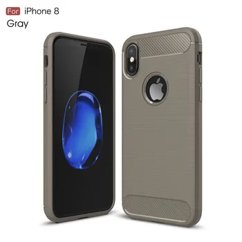 200 pcs Wholesale Customize logo for case for iPhone 8 Armor Carbon Fiber Flexible TPU Cases for iPhone 8
200 pcs Wholesale Customize logo for case for iPhone 8 Armor Carbon Fiber Flexible TPU Cases for iPhone 8