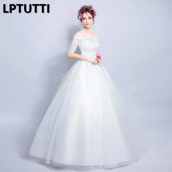 LPTUTTI Lace Embroidery New White Sexy Princess Bridal Marriage Gown Bride Simple Party Events Long Luxury Wedding Dresses
LPTUTTI Lace Embroidery New White Sexy Princess Bridal Marriage Gown Bride Simple Party Events Long Luxury Wedding Dresses