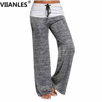 VIIANLES Wide Leg Pants Causal Women Autumn Drawstring Loose Straight Cotton Trousers Long Pants Female XXL Plus Size Trousers
VIIANLES Wide Leg Pants Causal Women Autumn Drawstring Loose Straight Cotton Trousers Long Pants Female XXL Plus Size Trousers