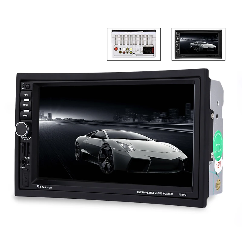 2 Din Car MP4/MP5 Player 7inch Touch Screen With Radio GPS Middle East Map Function SD USB AUX Rear View Steer Wheel Control C
2 Din Car MP4/MP5 Player 7inch Touch Screen With Radio GPS Middle East Map Function SD USB AUX Rear View Steer Wheel Control C