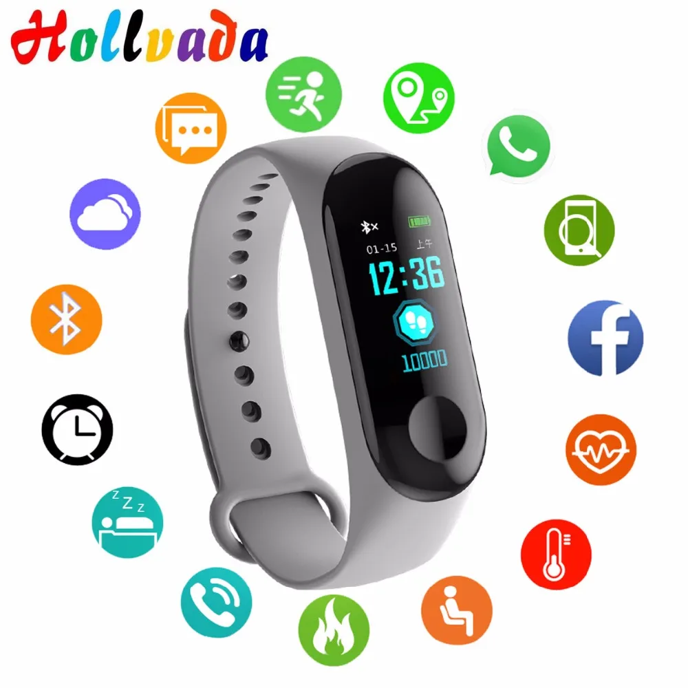 Hollvada OLED Sport Bracelet Smart Watch IP68 Depth Waterproof With Heart Rate Blood Pressure Clock Smartwatch 30 Days Standby
Hollvada OLED Sport Bracelet Smart Watch IP68 Depth Waterproof With Heart Rate Blood Pressure Clock Smartwatch 30 Days Standby