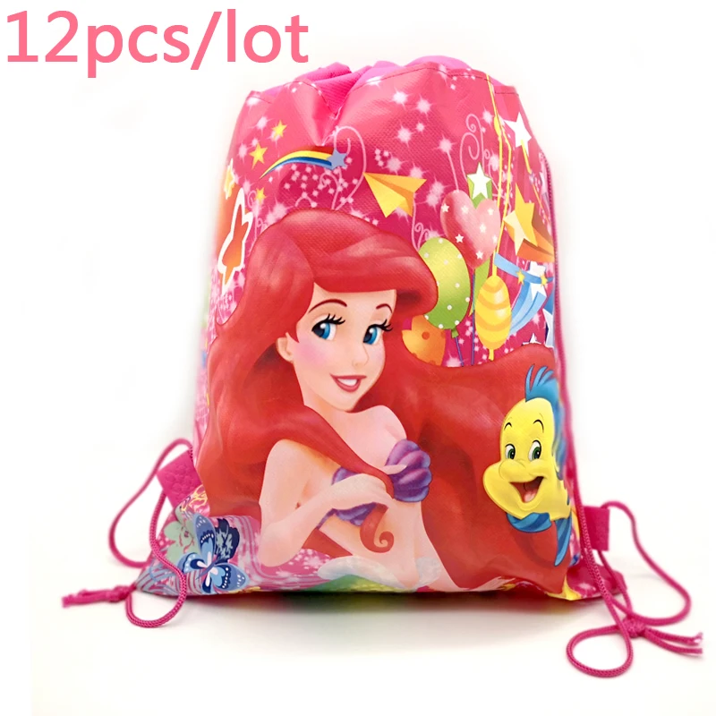 Wholesale 12PCS Little Mermaid Theme Drawstring Gifts Bags Birthday Party Decoration Girls Favors Backpack Baby Shower Mochila
Wholesale 12PCS Little Mermaid Theme Drawstring Gifts Bags Birthday Party Decoration Girls Favors Backpack Baby Shower Mochila