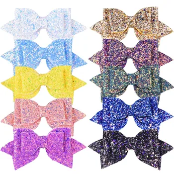 10 Pieces Glitter Hair Bows 5 Inch Bling Party Hair Bows Clips Multi Color Glitter Sequins Hair Bows Hair Accessories for Girls
10 Pieces Glitter Hair Bows 5 Inch Bling Party Hair Bows Clips Multi Color Glitter Sequins Hair Bows Hair Accessories for Girls